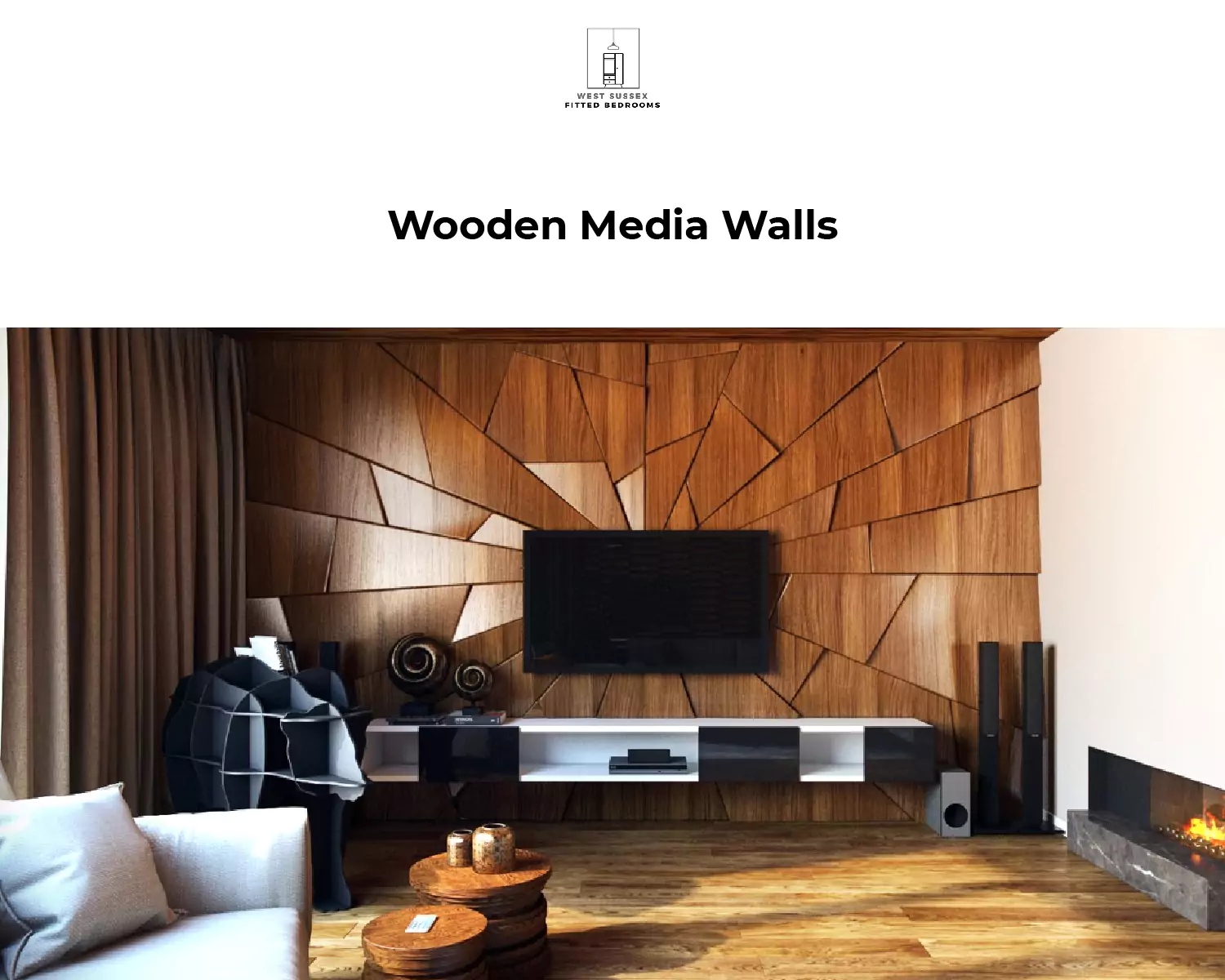 Wooden Media Walls