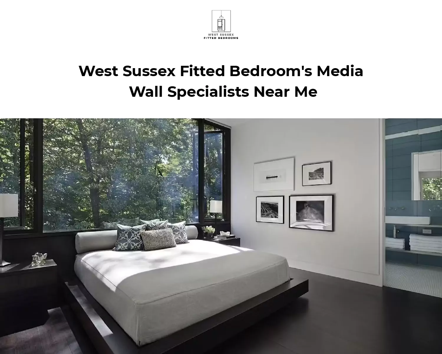 West Sussex Fitted Bedroom's Media Wall Specialists Near Me